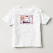 Meisjesmelk en koekjes Toddler T-sh Kinder Shirts (Voorkant)