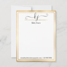 Meisjesmonogram | Van het bureau van de Kaart van 