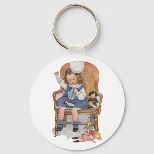 Meisjesnaaipoppen Sleutelhanger (Voorkant)