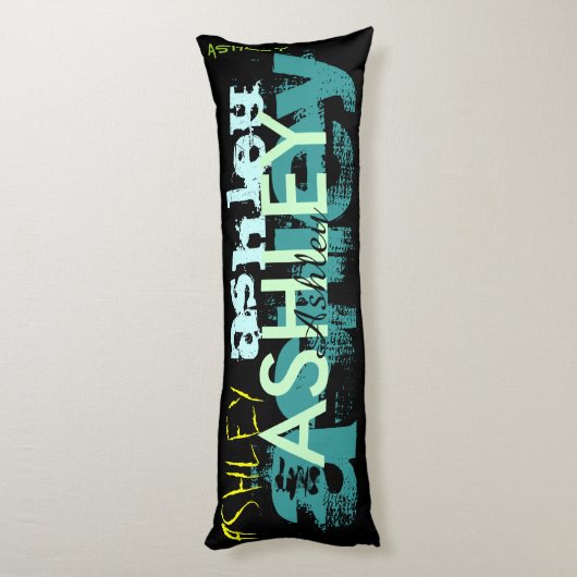 Meisjesnaam 6 letters Personeelsbekendheid Lichaamskussen (Achterkant (Verticaal))