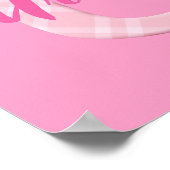 Meisjesnaam Aangepaste aanlegbrief U Poster (Hoek)