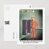 Meisjesnacht Briefkaart (Voorkant / Achterkant)