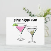 Meisjesnacht op uitnodiging (Staand voorkant)