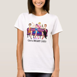 Meisjesnacht uit Bachelorette Party t-shirt