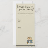 Meisjesnacht uit kaart (Achterkant)