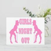 Meisjesnacht uit kaart (Staand voorkant)