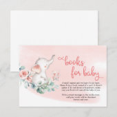 Meisjesolifant eucalyptus met verzoek om een boek informatiekaartje (Voorkant / Achterkant)