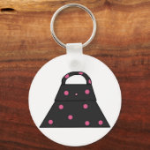 Meisjespap Sleutelhanger (Voorkant)