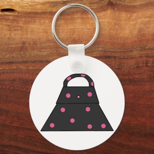 Meisjespap Sleutelhanger (Voorkant)