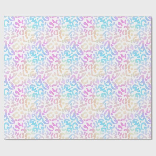 Meisjespasta leopard-papier voor het afdrukken van cadeaupapier (Vlak)