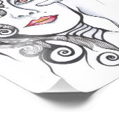 Meisjesportret Foto Afdruk (Hoek)