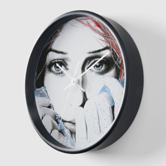 Meisjesportret ogen Waterverf schilderkunst (Hoek)