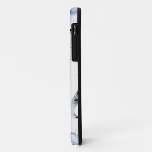 Meisjesportret  ogen Waterverf schilderkunst Case-Mate iPhone Case (Achterkant/links)