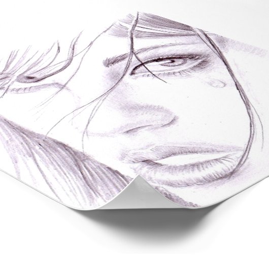 Meisjesportret Poster (Hoek)