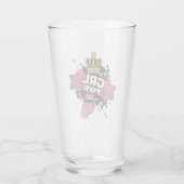 Meisjespower Tattoo stijl Glas (Achterkant)