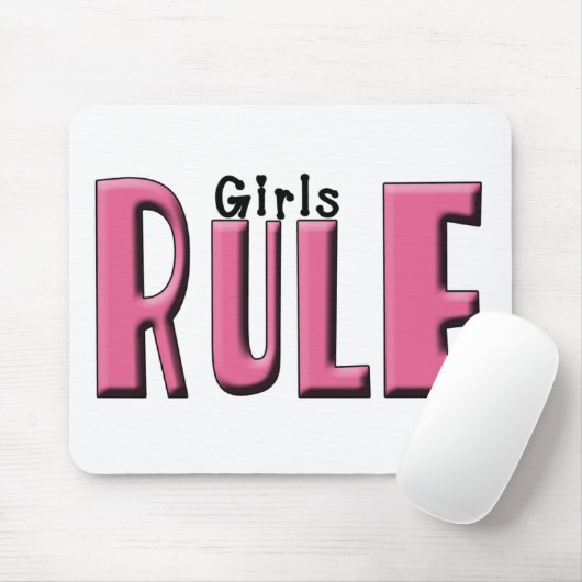 Meisjesregel Muismat (Met muis)