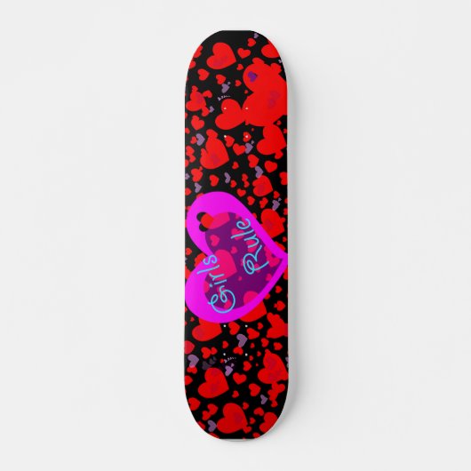 Meisjesregel Persoonlijk Skateboard (Voorkant)