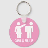 Meisjesregel Sleutelhanger (Voorkant)