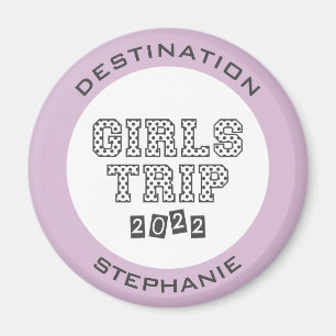 Meisjesreis 2022 Meisjes Weekend Vakantie Aangepas Magneet