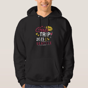 Meisjesreis 2023 Seattle Weekend Reisgroep Match Hoodie