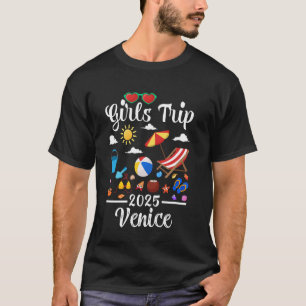 Meisjesreis 2025 Zomer Vakantie Florida Strand Ven T-shirt