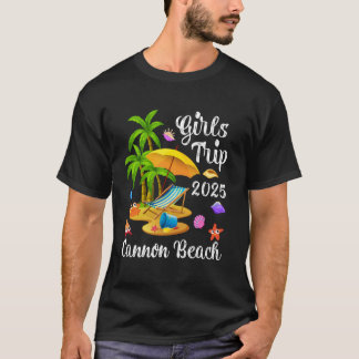 Meisjesreis 2025 Zomer Vakantie Oregon Cannon Beac T-shirt