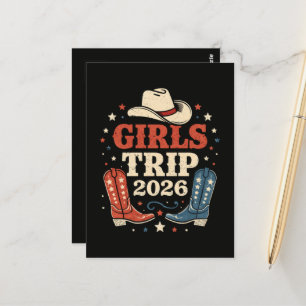 Meisjesreis 2026 Familie Matching Westerse Vakanti Briefkaart