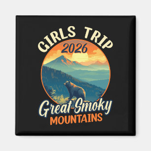 Meisjesreis 2026 great smoky mountains nationaal magneet