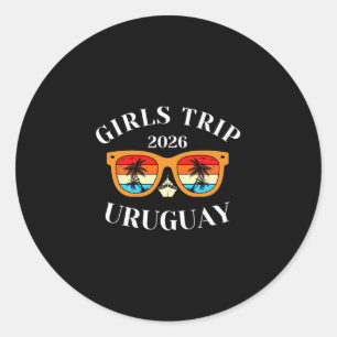 Meisjesreis 2026 Uruguay Lentevakantie 2026 Cruise Ronde Sticker