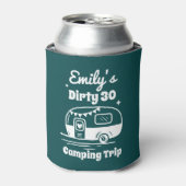 Meisjesreis Bachelorette Verjaardagsfeestje Kamper Blikjeskoeler (Blikje Voorkant)
