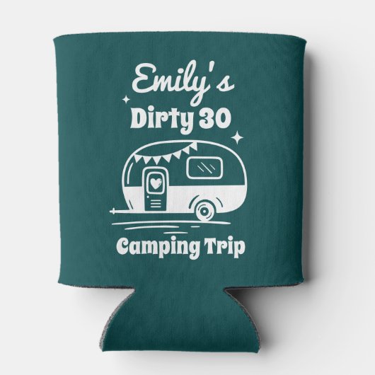 Meisjesreis Bachelorette Verjaardagsfeestje Kamper Blikjeskoeler (Achterkant)