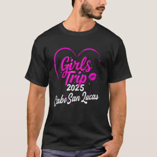 Meisjesreis Cabo San Lucas 2025-shirts weekend ver T-shirt