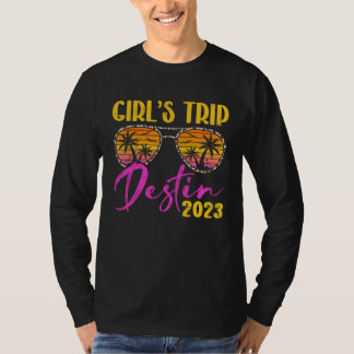 Meisjesreis Destin Florida 2023 Overeenkomstige Ba T-shirt