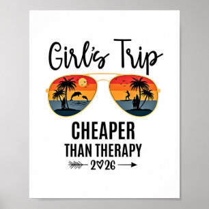 Meisjesreis goedkoper dan een therapie 2026 Groeps Poster