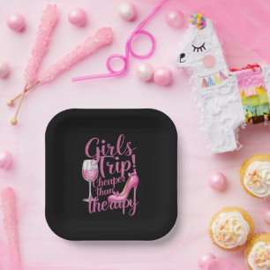 Meisjesreis goedkoper dan therapie Weekend wijnfee Papieren Bordje