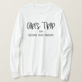 Meisjesreis goedkoper dan Therapy Funny T-Shirt