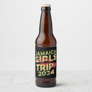 Meisjesreis Jamaica 2024 Weekend Zomer Vakantie  Bier Etiket