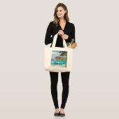 MEISJESREIS! Mexico Fun Grote Tote Bag (Voorkant (model))