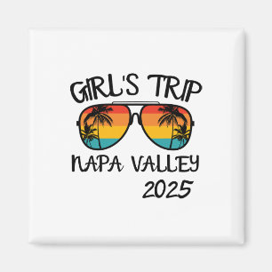 Meisjesreis Napa Valley 2025 Zomer Vakantie Matchi Magneet
