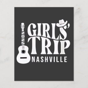 Meisjesreis Nashville 2025 Vakantie Zomer  Flyer