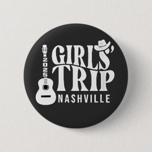 Meisjesreis Nashville 2025 Vakantie Zomer  Ronde Button 5,7 Cm