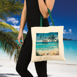 Meisjesreis Strand Bachelorette Vakantie Tote Bag