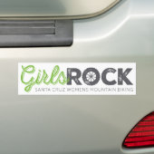 Meisjesrock bumpersticker (Op auto)