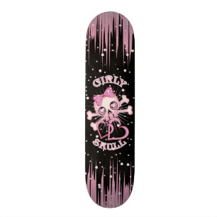 Meisjesschedel Schaats Skateboard