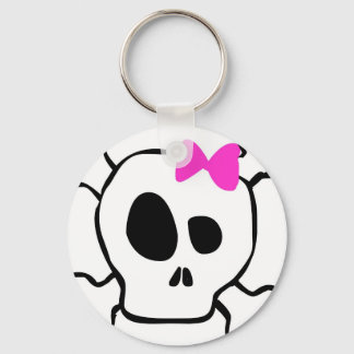 Meisjesschedel Sleutelhanger