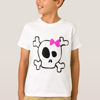 Meisjesschedel T-shirt