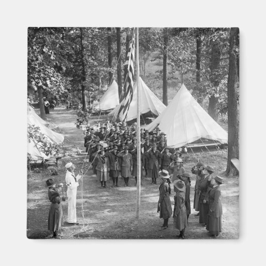 Meisjesschildkliervorming: 1919 magneet (Voorkant)