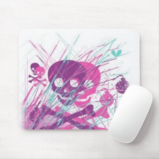 MeisjesSkulls-Muismat Muismat (Met muis)