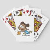 Meisjesspelkaarten voor Basketball-spellen Pokerkaarten (Achterkant)