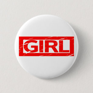 Meisjesstempel Ronde Button 5,7 Cm
